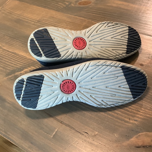 Ugg mens dress shoes size 10. Navy. - Picture 3 of 4